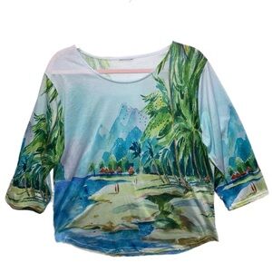 Bon Worth size Large Island Theme Top 0844